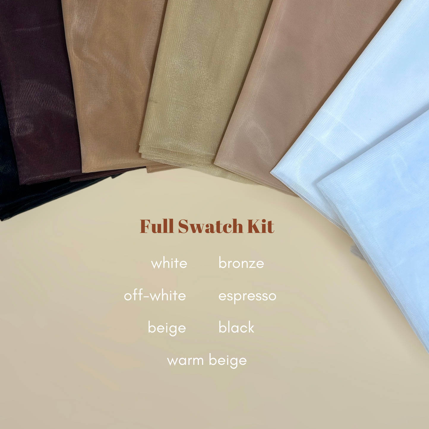 Swatch Kit - Corsetry Mesh