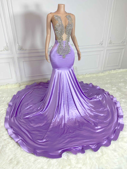 ANIYAH Crystal Rhinestone GOWN