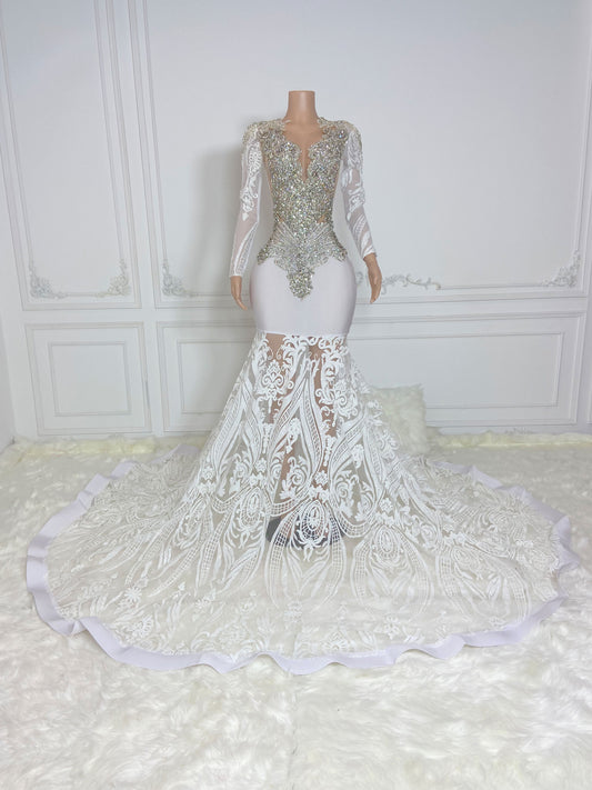 ANGELIC Crystal Rhinestone GOWN