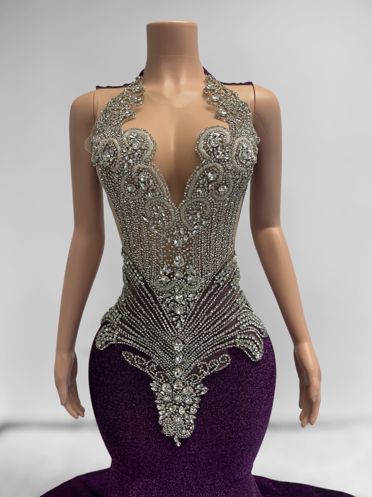 KIAH Crystal Rhinestone GOWN