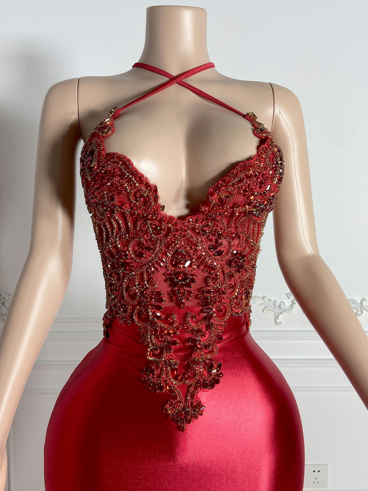 ROSA Crystal Rhinestone GOWN