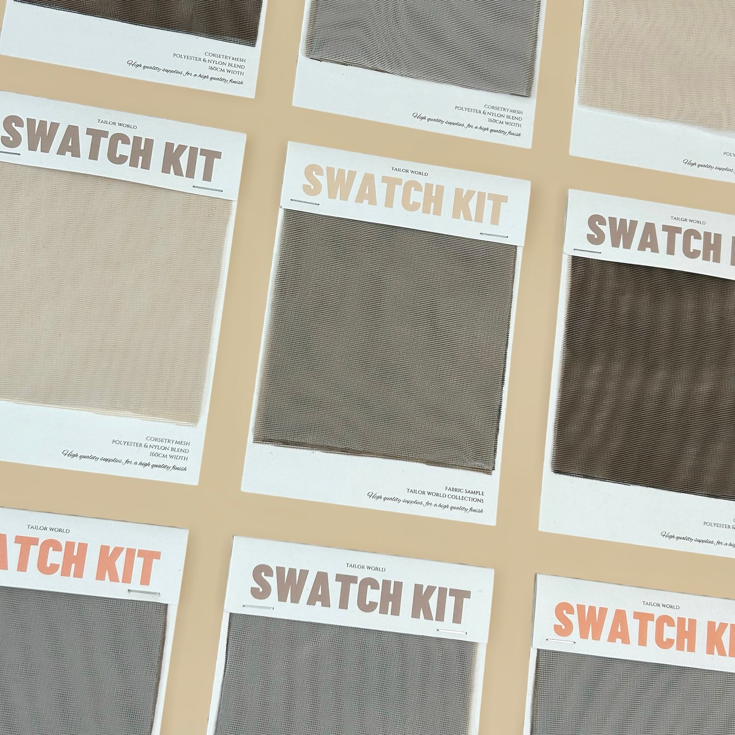 Swatch Kit - Corsetry Mesh