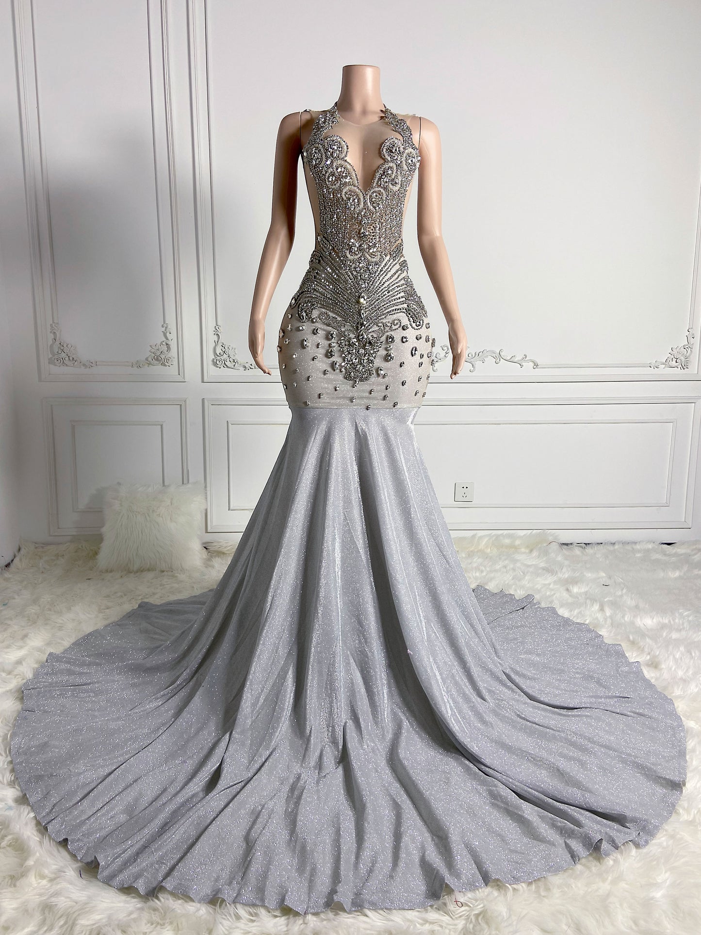 STAR Crystal Rhinestone GOWN